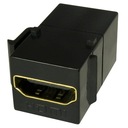 Модуль розетки Keystone HDMI, черный Vocant