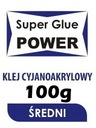 Супер клей LARGE POWER GLUE Цианоакриловый MEDIUM 100г