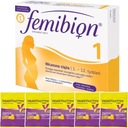 Femibion 1 Skoré tehotenstvo 1-12 týždeň 28 tabliet+ viagntoletten D3 2000
