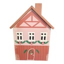 Деревянный светодиодный рождественский домик