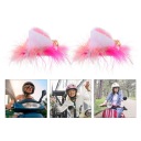 1 PAIRING PLUSZOWYCH KILPŲ KOTA NA HELMET MOTORCYCLE - DECORATIVE  photo 13