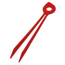 Szczypce do makaronu Chef Organic czerwone Koziol