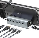 Станция-концентратор 6 в 1 Подставка USB-C для паровой платформы Valve HDMI 4K USB 3.0 PD RJ45