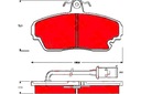 GDB851 SABOTS DE FREIN DE FREIN /PRZ/ ROVER 800 86-88 TRW photo 2 - milautoparts-fr.ukrlive.com