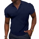 Мужская рубашка-поло Slim Fit с короткими рукавами