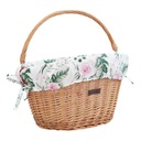 ПЛЕТЕНАЯ КОРЗИНА ДЛЯ ВЕЛОСИПЕДА, КОРЗИНА НА РУЛЬ + ВСТАВКА