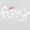 2-dielna dojčenská bavlnená súprava Happy Flower šedá 45248 Dominujúca farba sivá