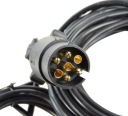 КОМПЛЕКТ ФАР ЗАДНИХ DIODOWYCH NA MAGNES,2 X 10 LED, 12V, ПРОВОД 7,5M Z WTY  фото 7