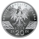 Moneta 20 zł Sokół wędrowny 2008 Rodzaj 20 złotych