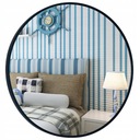 КРУГЛОЕ НАСТЕННОЕ ЗЕРКАЛО ЛОФТ В МЕТАЛЛИЧЕСКОЙ РАМКЕ 60 СМ ГОСТИНАЯ ВАННАЯ КОМНАТА ОФИС