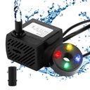 НАСОС ДЛЯ ЖИДКОЙ ВОДЫ 5ВТ 350Л/Ч со светодиодной подсветкой