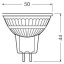 Żarówka LED MR16 5W 35W 2700K Ściemnialna LEDVANCE Jasność 350 lm