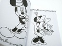 Veľká kniha omaľovánok so samolepkami Disney - Minnie so zmrzlinou Kód výrobcu 598618