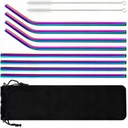 ЭКО СОЛОМОЧКИ, МНОГОРАЗОВЫЕ МЕТАЛЛИЧЕСКИЕ ТРУБКИ, ОЧИСТИТЕЛЬ