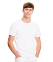 Мужская футболка Fruit of the Loom ORIGINAL с круглым вырезом, белая 3XL