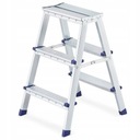 DRABINA DOMOWA SCHODKI DWUSTRONNE 2X3 STAL