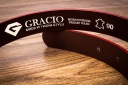Ремень кожаный GRACIO ЖЕНСКИЙ БОЛЬШАЯ ЗОЛОТАЯ ПРЯЖКА