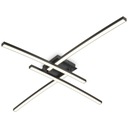 ПОТОЛОЧНЫЙ СВЕТИЛЬНИК - LED 20ВТ - ЧЕРНЫЙ - СПАЛЬНЯ