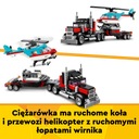 LEGO Creator Ciężarówka z platformą i helikopterem 31146 Marka LEGO