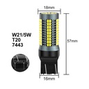 LUZ W21/5W T20 DIODO LUMINOSO LED XSTORM DRL DE VISIÓN TRASERA CAN 