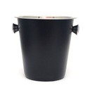 Ведро для льда Prosecco Cava черное шампанское 4,5 л