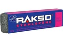 RAKSO Wióry stalowe gruboziarniste A1 150g