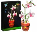 ORCHIDEA CSERÉPBEN ÉPÍTŐKOCKÁK ORCHIDEA VIRÁG Fajta készlet