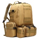 Vojenský batoh RG RANGER 50L 41-60 l khaki Značka iné