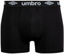 UMBRO PÁNSKE BOXERKY NOHAVIČKY 4 KUSY ČIERNE MORO L Veľkosť L