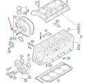 PROTECTION DISTRIBUTION MOTEUR AUDI A4 B9 06K103269F ORIGINALEphoto 8