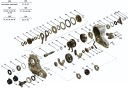 JOINTS D'ÉTANCHÉITÉ PIÈCES BOÎTE DISTRIBUTION VTG RÉDUCTEUR DE VITESSE BMW ATC400 XDRIVEphoto 14
