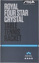 RAKIETKA DO TENISA STOLOWEGO ROYAL FOUR STAR КРАСНАЯ ЧЕРНАЯ  фото 8