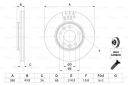 BOSCH 0 986 479 C62 DISQUE DE FREINphoto 14