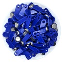 100 SZT PASTYLKA Dallas iButton Klucz Zbliżeniowy PROGRAMOWALNY RW1990 Nieb