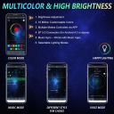 RGB CAR DENTGLOW LIGHTS, WIELOKOLOROWA LED (СВІТЛОДІОД) ДНА ROCK LIGHT KIT, 8 U7  фото 6