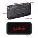 ВОДООТТАЛКИВАЮЩАЯ НАВИГАЦИЯ МОТОЦИКЛЕТНАЯ GPS 6.25″ КАМЕРА ЭКРАН DO MOTOCYKLU  фото 6