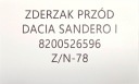 NEUF ORIGINAL PARE-CHOCS AVANT DACIA SANDERO I 2008-2012 [STEPWAY]photo 9