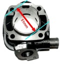 ЦИЛІНДР 70 ГОЛОВКА УЩІЛЬНЮВАЧІ APRILIA SR50 94-99R  (17480139743) фото min 9
