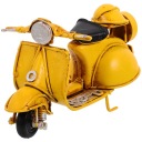 DELIKATNY YELLOW METAL ORNAMENT MOTORCYCLE NA BIURKO  photo 6