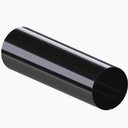 KROP СТАЛЬ Водосточная ТРУБА fi 90 1м ЧЕРНАЯ