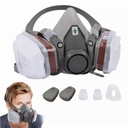 PÓŁMASKA MASKA LAKIERNICZA 6200 ZESTAW KOMPLETNA PRZECIWPYŁOWA OCHRONNA