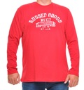 WRANGLER tričko REGULAR red L/S RUGGED T_ 3XL 46