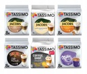 Tassimo в капсулах НАБОР кофе с молоком Латте со вкусом Капучино Чоко 48