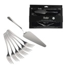 НАБОР ШПАЛЕВ И ВИЛОК ДЛЯ ПОДАЧИ ТОРТА 6 ШТ.