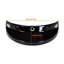 3 BUTTON SNAP FLIP-UP VISOR DO ШЛЕМА МОТОЦИКЛЕТНОГО Z OTWARTA TWARZA  фото 5