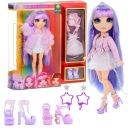 MGA RAINBOW HIGH FASHION DOLL VIOLET WILLOW VIOLET GLITTER