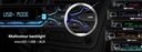 Автомобильная магнитола Vordon HT-520 Vegas, 1DIN, ЖК-дисплей, Android Auto, Apple CarPlay