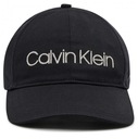 Czapka z daszkiem czarna z logo CALVIN KLEIN