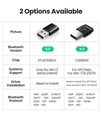 АДАПТЕР BLUETOOTH USB 5.0 UGREEN 20M