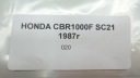 СУПОРТ ГАЛЬМІВНИЙ ЗАД HONDA CBR 1000 SC 21  фото 6